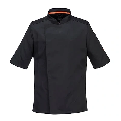 Abbildung von Portwest MeshAir Pro Jacke, kurzarm, Größe: XL, Farbe: Schwarz, C738BKRXL