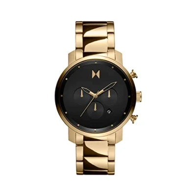 Abbildung von MVMT Chronograph Quarz Uhr für Herren mit Gelbgoldfarbenes Edelstahlarmband 28000290 D
