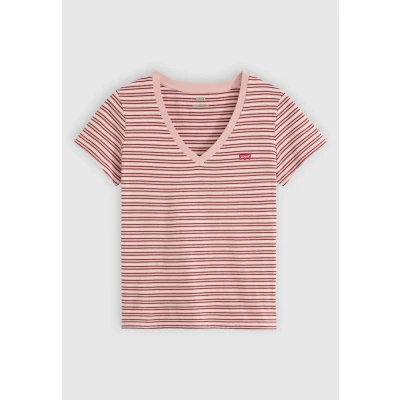 Abbildung von Levi&#039;s Perfect Tshirt basic, Damen, Größe: XS, Red