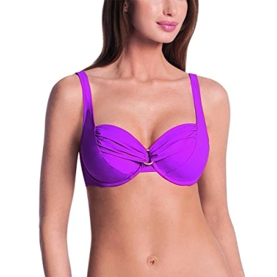 Abbildung von Rosa Faia Damen Bügel Bikinioberteil Bikini Oberteil Hermine L4 8411 1, Gr. 44 (Herstellergröße:44 F), (wild Aster 556)