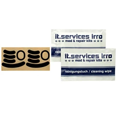 Abbildung von IT Services Irro 2X Sets Glides/Mausgleiter passend für Logitech G Pro Wireless, inkl. 2 Reinigungspads