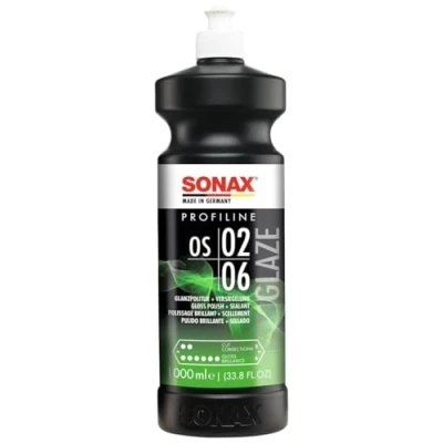 Abbildung von SONAX PROFILINE OS 02 06 (1 Liter) milde All in one Politur mit Schnellversiegelung für Hand und Maschinenanwendung Art Nr. 02473000
