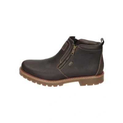 Abbildung von Rieker Stiefelette, Herren, Größe: 46, Kastanie moro Schuhe