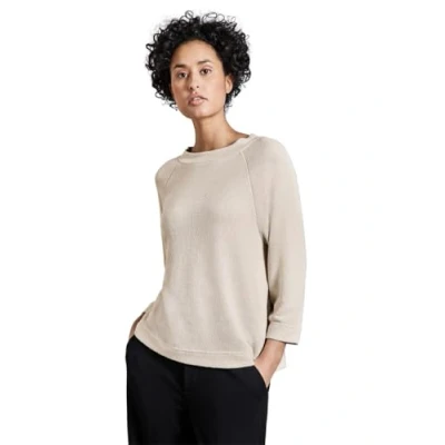 Abbildung von STREET ONE Damen A322779 Strick Look Shirt, Smooth Sand Beige, 44 EU