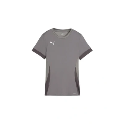 Abbildung von puma Unisex Teamgoal Matchday Für Damen Fußballtrikot, Gusseisen Weiß schattengrau, S EU