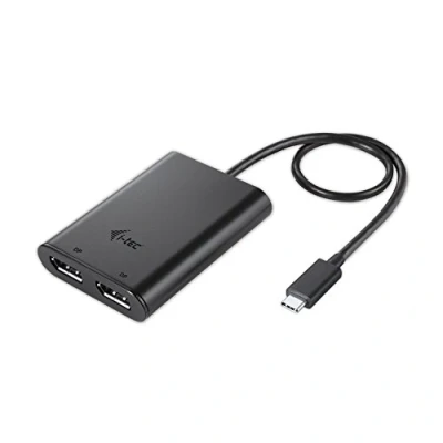 Abbildung von i tec USB C auf Dual Display Port Video Adapter 4K HD