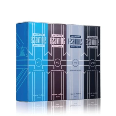 Abbildung von Milton Lloyd Wesentliches 4er Pack Parfüm Herren, 4 x 50ml Herren Parfüm, Langanhaltend für Luxusparfüm Männer von