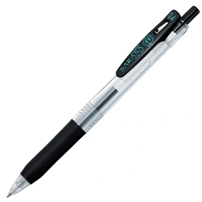Abbildung von B JJS15 BK Zebra Sarasa Clip, 0,4 mm, Schwarz, 10 Stück