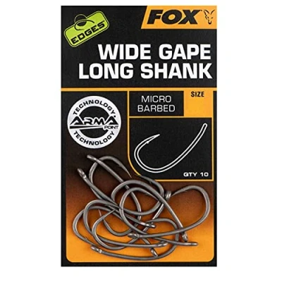 Abbildung von Fox Edges Armapoint Super Wide Gape Long Shank Karper Haak #6 (10 stuks) Karpfenhaken