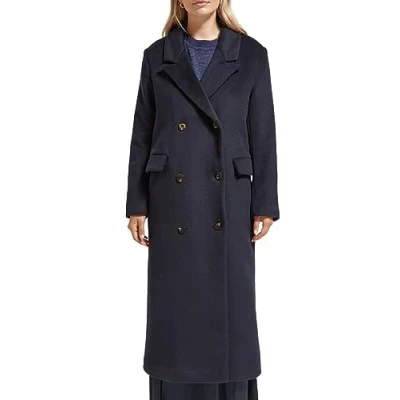 Abbildung von Scotch &amp; Soda Double Breasted COAT Klassischer Mantel, Damen, Größe: Large, Night