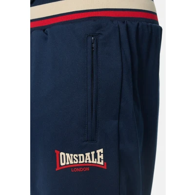 Abbildung von Lonsdale Poolewe Trainingsanzug, Herren, Größe: XXL, Navy red sand
