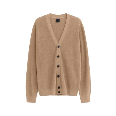 Abbildung von bugatti Strickjacke 40beige, Herren, Größe: XL, 40 beige
