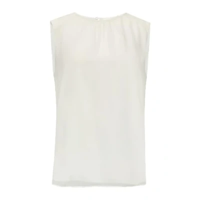 Abbildung von s.Oliver Black Label MIT Knotendetail Top, Damen, Größe: 36, Ecru