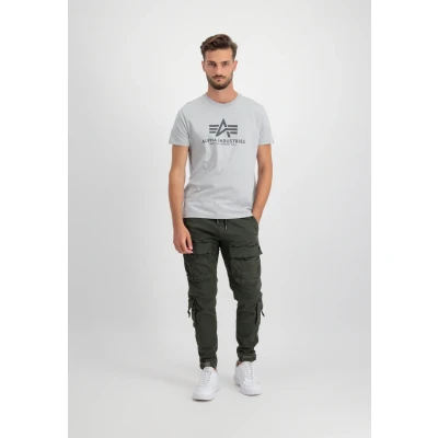 Abbildung von Alpha Industries Tshirt print, Herren, Größe: XXL, Pastel grey
