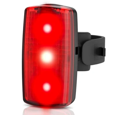 Abbildung von DANSI fahrrad rücklicht I Aufladbar mit Bremsanzeigefunktion StVZO zugelassen Fahrrad, Ebike, Fahrradlicht hinten, led