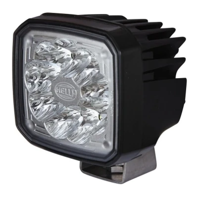 Abbildung von HELLA LED Arbeitsscheinwerfer Ultra Beam 12V / 24V 2200lm Anbau/geschraubt schwenkbarer Montagebügel/stehend weitreichende Ausleuchtung Stecker: DEUTSCH Stecker 1GA 995 506 031