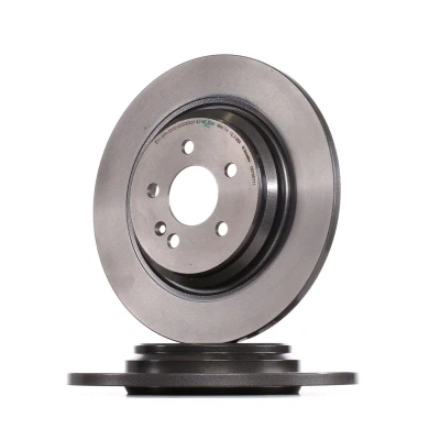 Abbildung von BREMBO COATED DISC LINE 08.7607.11 Bremsscheibe 331, 331 14 5 voll beschichtet hochgekohlt MERCEDES BENZ: ML Class