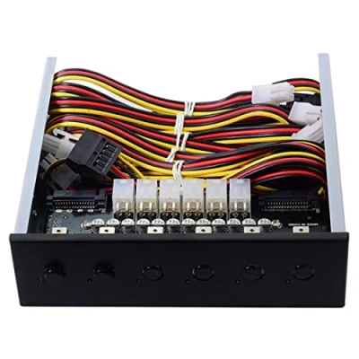 Abbildung von Chenyang Hard Disk 6 Ways Control System Intelligentes Steuerungs Management HDD SSD Power Switch mit 5.25 CD ROM Bay