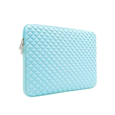 Abbildung von RAINYEAR 15,6 Zoll Laptop Hülle Tasche Diamant Schaum Sleeve Laptoptasche Stoßfeste Schutzhülle Gepolsterte Abdeckbeutel Laptophülle Kompatibel für Notebook Computer Ultrabook Chromebook(Blau)