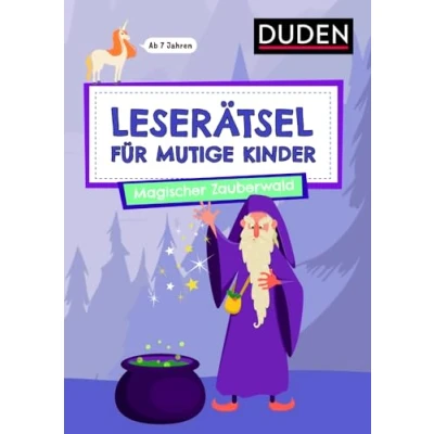 Abbildung von Leserätsel für mutige Kinder Magischer Zauberwald ab 7 Jahren