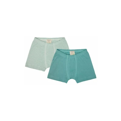 Abbildung von loud + proud Doppelpack Kinder Unterhosen Boxer, Feinripp aus Bio Baumwolle und GOTS Zertifiziert