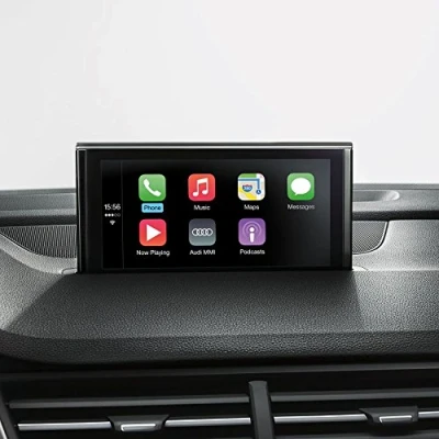 Abbildung von Audi 4M0051472 Nachrüstung Smartphone Interface Display MMI Media (nur für Navigation Plus), Schwarz
