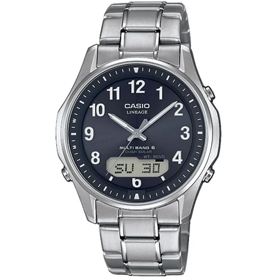 Abbildung von CASIO HerrenArmbanduhr Analog Quarz Titan LCW M100TSE 1A2ER
