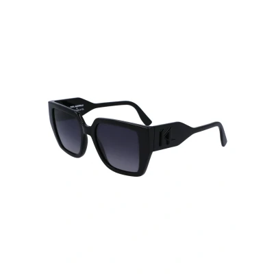 Abbildung von KARL Lagerfeld Sonnenbrille, Damen, Größe: 52, Black