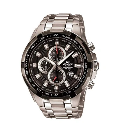 Abbildung von Edifice Classic Herren Uhr Silber EF 539D 1AVEF