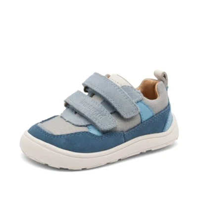 Abbildung von Bisgaard Elroy Unisex Krabbelschuh für Kinder, Größe: 21, Dusty blue Schuhe