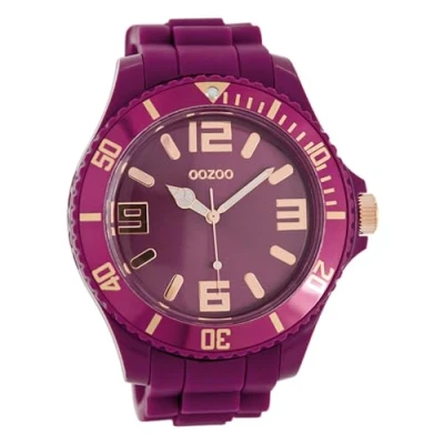Abbildung von Oozoo C5025 Herrenuhr, Silikonarmband, Band