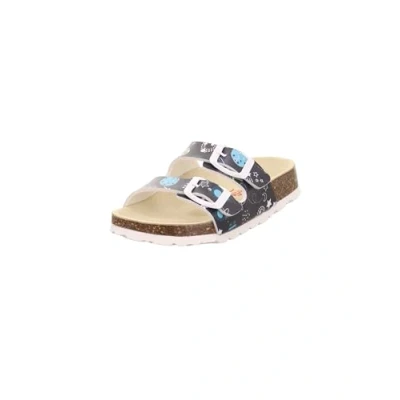 Abbildung von Superfit Jungen Fussbettpantoffel Pantoffeln, Blau Mehrfarbig 8120, 27 EU Weit