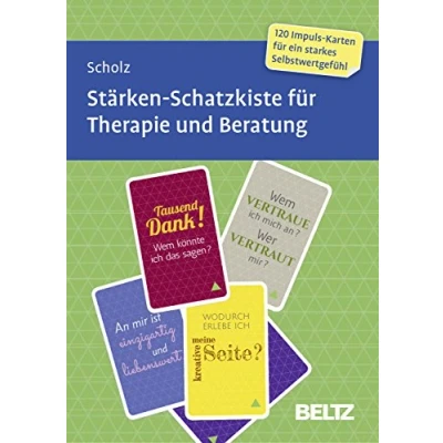 Abbildung von Stärken Schatzkiste für Therapie und Beratung: 120 Karten mit 12 seitigem Booklet in stabiler Box, Kartenformat 5,9 x 9,2 cm (Beltz Therapiekarten)