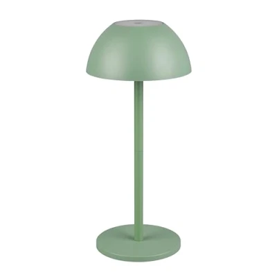 Abbildung von Reality Leuchten LED Außen Akku Tischleuchte Ricardo R54106149, Kunststoff Pistaziengrün, inkl. 1.7 Watt LED, 4 fach Touch