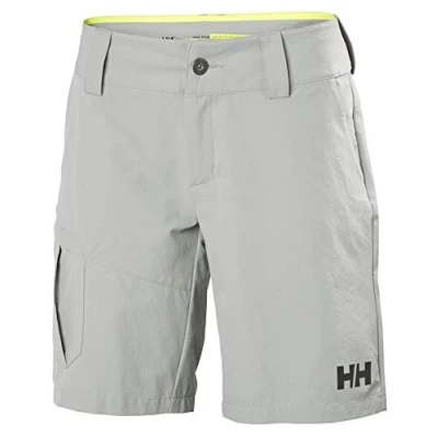 Abbildung von Helly Hansen Damen W Qd Cargo Shorts, Grau nebel, 26 EU