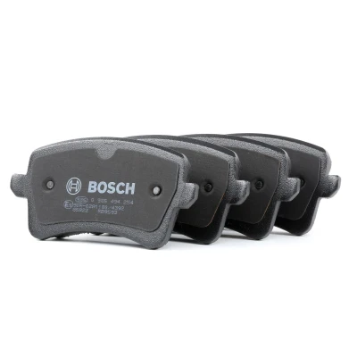 Abbildung von BOSCH 0 986 494 254 Bremsbelagsatz Low Metallic mit Anti Quietsch Blech, Montageanleitung AUDI: A5 B8 Sportback, A4 Saloon, Allroad