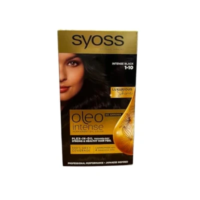 Abbildung von Syoss Permanente Haarfarbe Oléo Suprême Intensives Schwarz 1 10