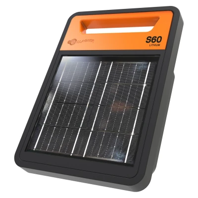 Abbildung von Gallagher Solar Weidezaungerät S60Li mit Lithium Akku