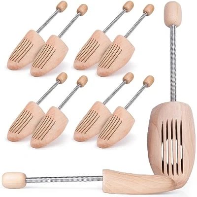 Abbildung von SULPO 5 Paare Holz Schuhspanner schuhe Weiten Knickschutz für Schuhweiter Schuh Schuhstrecker Damen und Herren