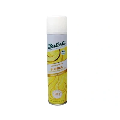 Abbildung von Batiste Trockenshampoo Blond 200 ml, Dry Shampoo zum Auffrischen und Stylen der Haare, Haarpflege Spray für helles Haar, Ohne Rückstände, Ausspülen, Haarstyling mit Farbeffekt