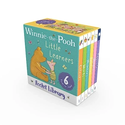 Abbildung von Winnie the Pooh Little Learners Pocket Library: With 6 illustrated mini early learning books, this slipcase is perfect for young fans aged 10 months and over
