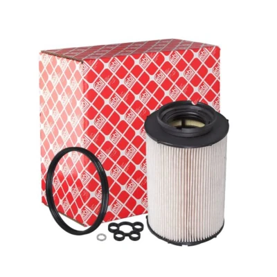 Abbildung von FEBI BILSTEIN 26566 Kraftstofffilter Filtereinsatz mit Dichtring VOLKSWAGEN: GOLF 5, 6, Touran I, SKODA: Octavia 2 Combi, II Hatchback