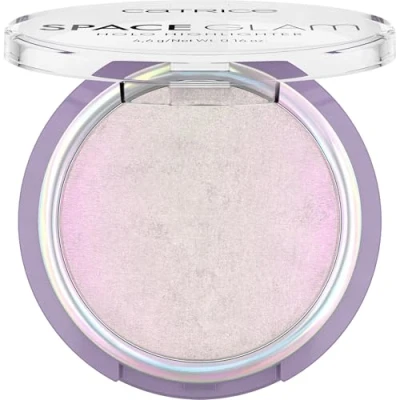 Abbildung von Catrice Space Glam Holo Highlighter, Nr. 010, Mehrfarbig, langanhaltend, sofortiges Ergebnis, intensiv, schimmernd, vegan, ölfrei, ohne Parfüm, Alkohol, 1er Pack (4.6g)