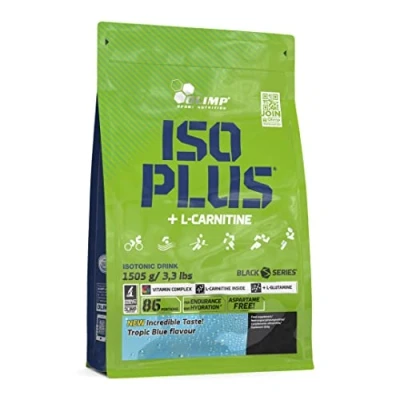 Abbildung von Olimp Sport Nutrition Iso Plus Powder Tropic Blue, 1er Pack (1 x 1.505 kg)