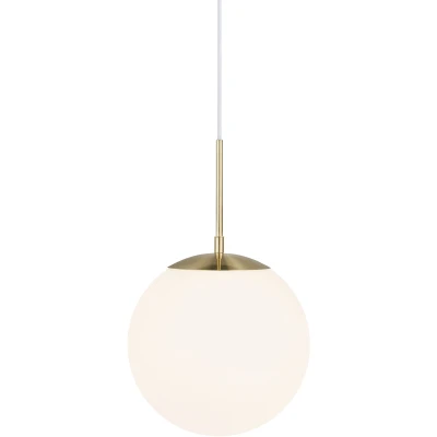 Abbildung von Nordlux Pendelleuchte »GRANT«, 1 flammig, Leuchtmittel E27 ohne Leuchtmittel, Hängeleuchte, Mundgeblasenes Glas, Messing Style