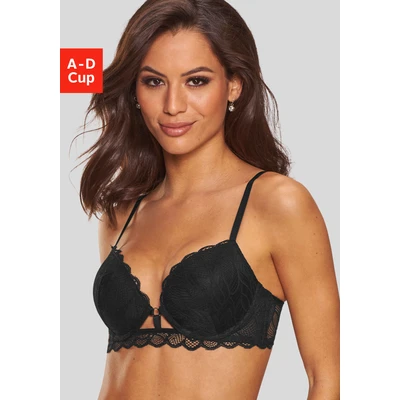 Abbildung von Lascana Pushup BH, Damen, Größe: 80D, Black