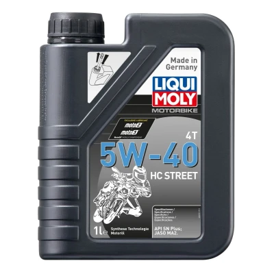 Abbildung von Liqui Moly Motorbike 4T HC Street 5W 40 1l Motoröl 20750