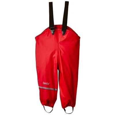 Abbildung von CareTec Unisex Kinder Rain Overall Pu W/O Fleece Regenhose, Rot, 140 EU