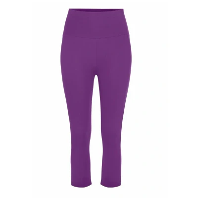 Abbildung von Lascana Leggings Hosen, Damen, Größe: 44/46, Lila