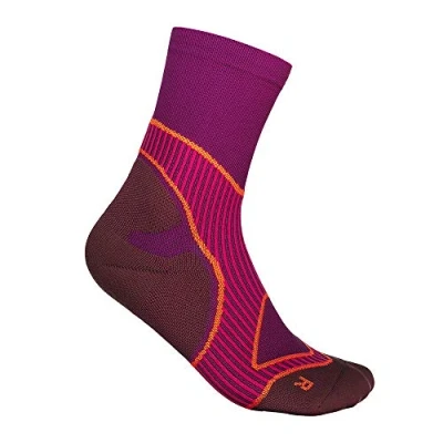 Abbildung von BAUERFEIND Men&#039;s Run Performance Laufsocken, Laufstrumpf, Funktionssocken, Pink, 38 40